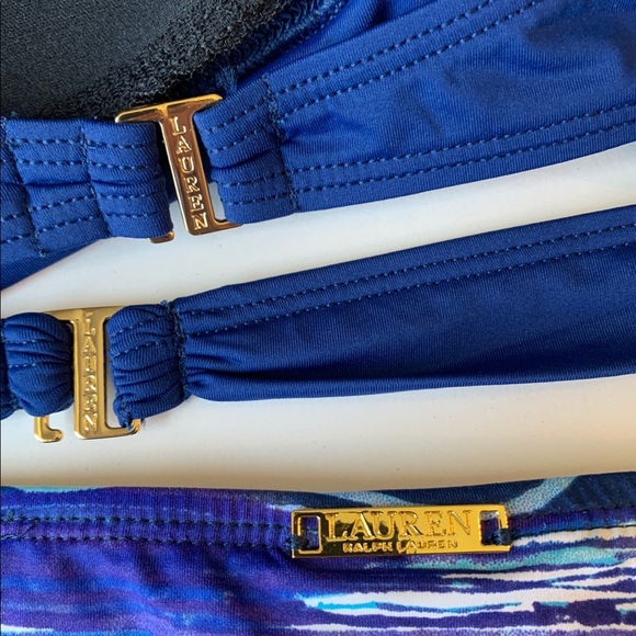 Lauren Ralph Lauren Bikini Set Size 16 - Picture 5 of 10